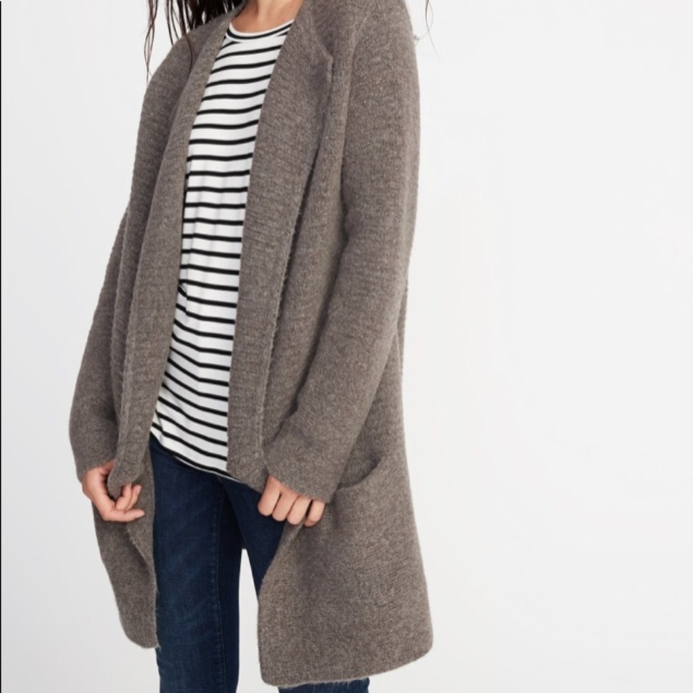 Old navy open front cardi coat
